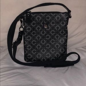 Coach signature crossbody purse/bag